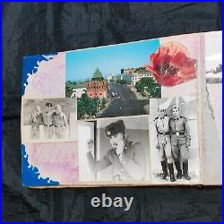 1982-84 DEMBEL PHOTO ALBUM DMB Military Art Soviet Army Soldiers Drawing SKETCH