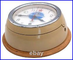 8-day Soviet NAVY 5CM-2 1988-made Boat / Submarine VOSTOK (BOCTOK) Clock