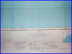 Authentic Soviet Army Military Topographic TOP SECRET Map Houston, Texas USA