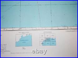 Authentic Soviet Army Military Topographic TOP SECRET Map Houston, Texas USA