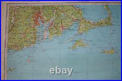 Authentic Soviet USSR Military Topographic Map Providence, Rhode Island USA #B5