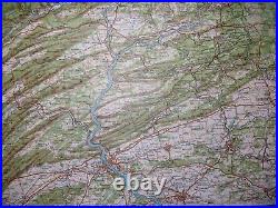 Authentic Soviet USSR Military Topographic Map Scranton, Pennsylvania, USA #B1
