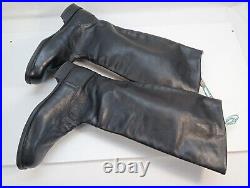 Chrome Leather Boots Officers Military USSR Riding Boots Soviet Army Original