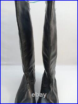 Chrome Leather Boots Officers Military USSR Riding Boots Soviet Army Original