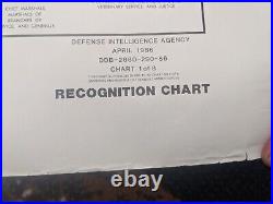 Defense Itelligence Agency 1986 Charts Of Russian Soviet Military Uniforms 8 Set