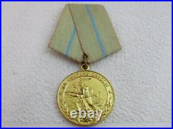 For the DEFENCE of ODESSA WWII RARE Vintage USSR Russian Military Original Medal