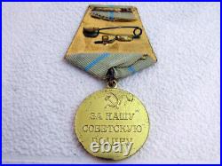 For the DEFENCE of ODESSA WWII RARE Vintage USSR Russian Military Original Medal