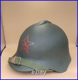 Helmet 1936 Steel SSh 36 WWII Original Military Soviet Army RKKA WW2