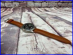 Komandirskie Soviet Marine Landing Officer Military Mechanic Wristwatch Molnija