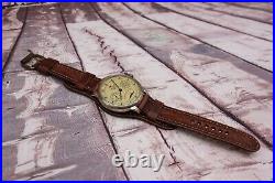 Komandirskie Soviet Navy Officer Military Mechanical Wristwatch Molnija