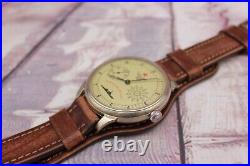 Komandirskie Soviet Navy Officer Military Mechanical Wristwatch Molnija