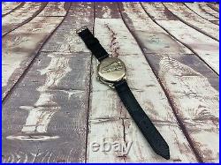 Komandirskie Soviet Train Driver Military Mechanic Wristwatch Molnija