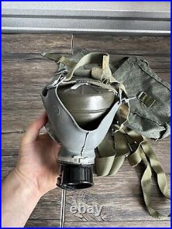 MM-1 Soviet USSR Protection Gas mask MM1 MM 1 1974 army antique Military vintage