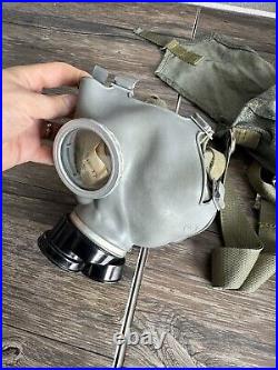 MM-1 Soviet USSR Protection Gas mask MM1 MM 1 1974 army antique Military vintage