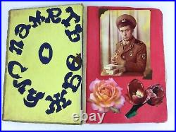 Military Photo Album DMB Red Army Vintage Art USSR Soviet Kazakhstan 1978-1980