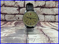 Molnija Komandirskie Submarine Officer Soviet Men's Military Wristwatch