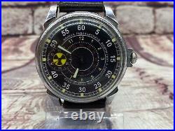 Molnija Komandirskie Troops of Radiation Protection Soviet Mens Military Watches