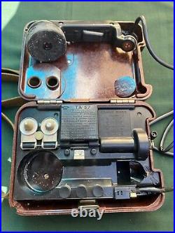 Old army field telephone TA-57 made in the USSR. Military equipment