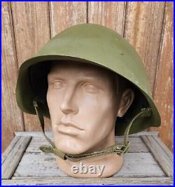 Original Steel Helmet SSH 40 WWII Russia Military Soviet Army RKKA Big Size 3