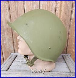 Original Steel Helmet SSH 40 WWII Russia Military Soviet Army RKKA Big Size 3