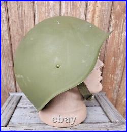 Original Steel Helmet SSH 40 WWII Russia Military Soviet Army RKKA Big Size 3