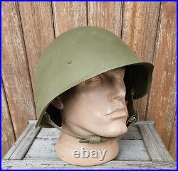 Original Steel Helmet SSH 40 WWII Russia Military Soviet Army RKKA Big Size 3