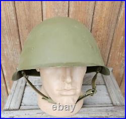 Original Steel Helmet SSH 40 WWII Russia Military Soviet Army RKKA Big Size 3