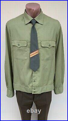 RARE! 1970-80s soviet kgb afghan war border guard military solider's uniform set