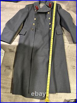 RARE VINTAGE Soviet Star Russian USSR Red Army Wool Uniform Coat Jacket Military