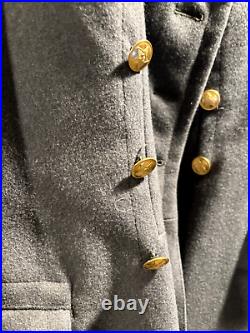 RARE VINTAGE Soviet Star Russian USSR Red Army Wool Uniform Coat Jacket Military