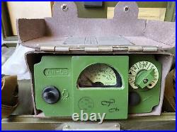 RARE Vintage USSR Army Soviet military portable tool device headphones box