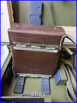 RARE Vintage USSR Army Soviet military portable tool device headphones box