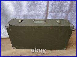 RARE Vintage USSR Army Soviet military portable tool device headphones box