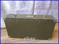 RARE Vintage USSR Army Soviet military portable tool device headphones box