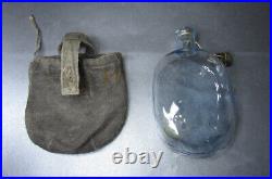 RKKA 1940's Vintage Soviet military soldier's water flask with Canvas Case #134