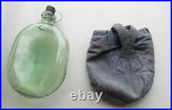 RKKA 1940's Vintage Soviet military soldier's water flask with Canvas Case #223