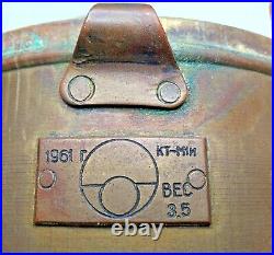 RUSSIAN NAVY SOVIET MILITARY SHIP COMPASS KT-M1m 1961 USSR COLD WAR US SELLER