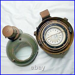 RUSSIAN NAVY SOVIET MILITARY SHIP COMPASS KT-M1m 1961 USSR COLD WAR US SELLER