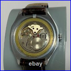 Rare Men's wrist watch Vostok with date 18 jewels USSR Vintage collectible GIFT