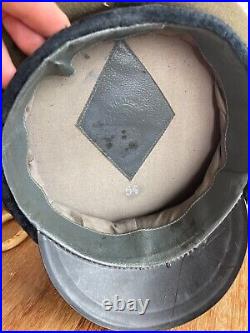 Rare Soviet Military Visor Cap Army Khaki Hat Size 54 USSR 1957