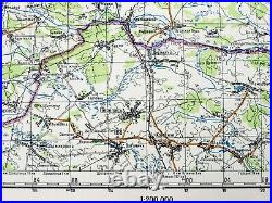 Russian Soviet Military Topographic Map BELARUS, Novozybkov, Gomel, 1200 000