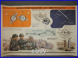 Set of 15 original Soviet Military Posters