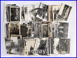 Soviet Military Guys Men Boys Red Army Lot of 100 Random Vintage Photos USSR