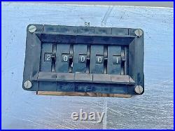 Soviet Military Original Panel with IV-3A Nixie Tubes Ultra Rare