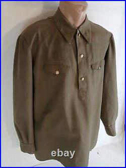 Soviet Military Soldier's Tunic Gimnasterka Original Army Officer USSR Old Rare