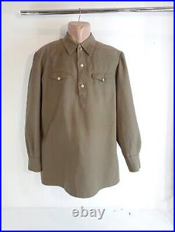 Soviet Military Soldier's Tunic Gimnasterka Original Army Officer USSR Old Rare