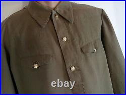 Soviet Military Soldier's Tunic Gimnasterka Original Army Officer USSR Old Rare