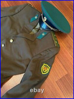 Soviet Military Uniform Captain KGB of Subdivision Border Guard Ussr Original