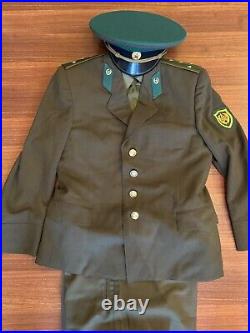 Soviet Military Uniform Captain KGB of Subdivision Border Guard Ussr Original