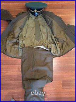 Soviet Military Uniform Captain KGB of Subdivision Border Guard Ussr Original